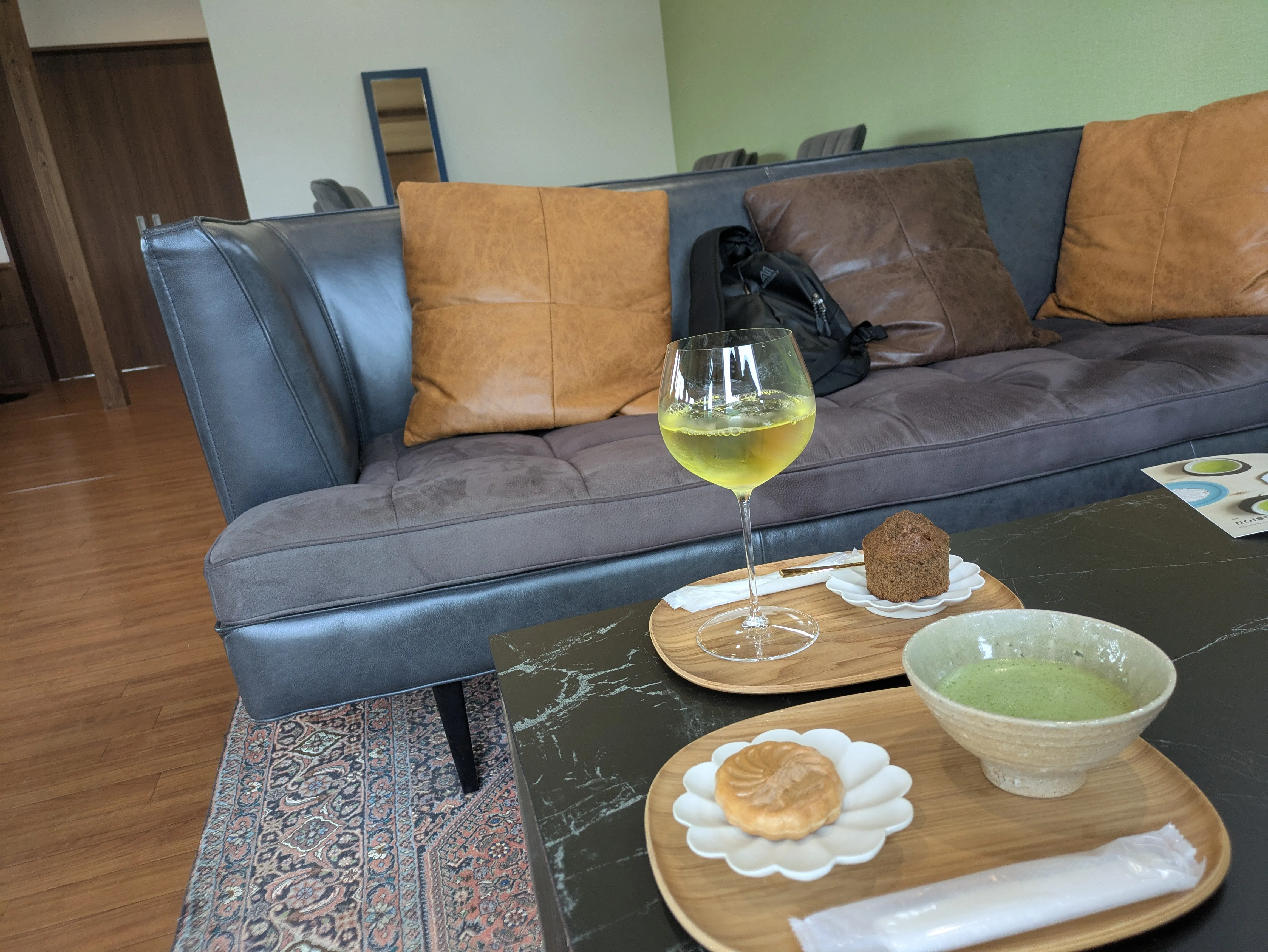 髙橋製茶のカフェ